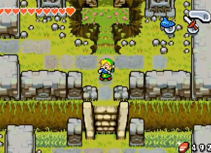 Play The Legend of Zelda: The Minish Cap GBA ROM on emulator and console