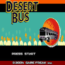 Desert Bus GBA ROM
