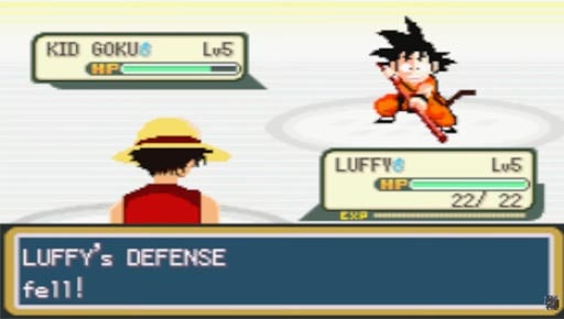 Two trainer start battle on the game